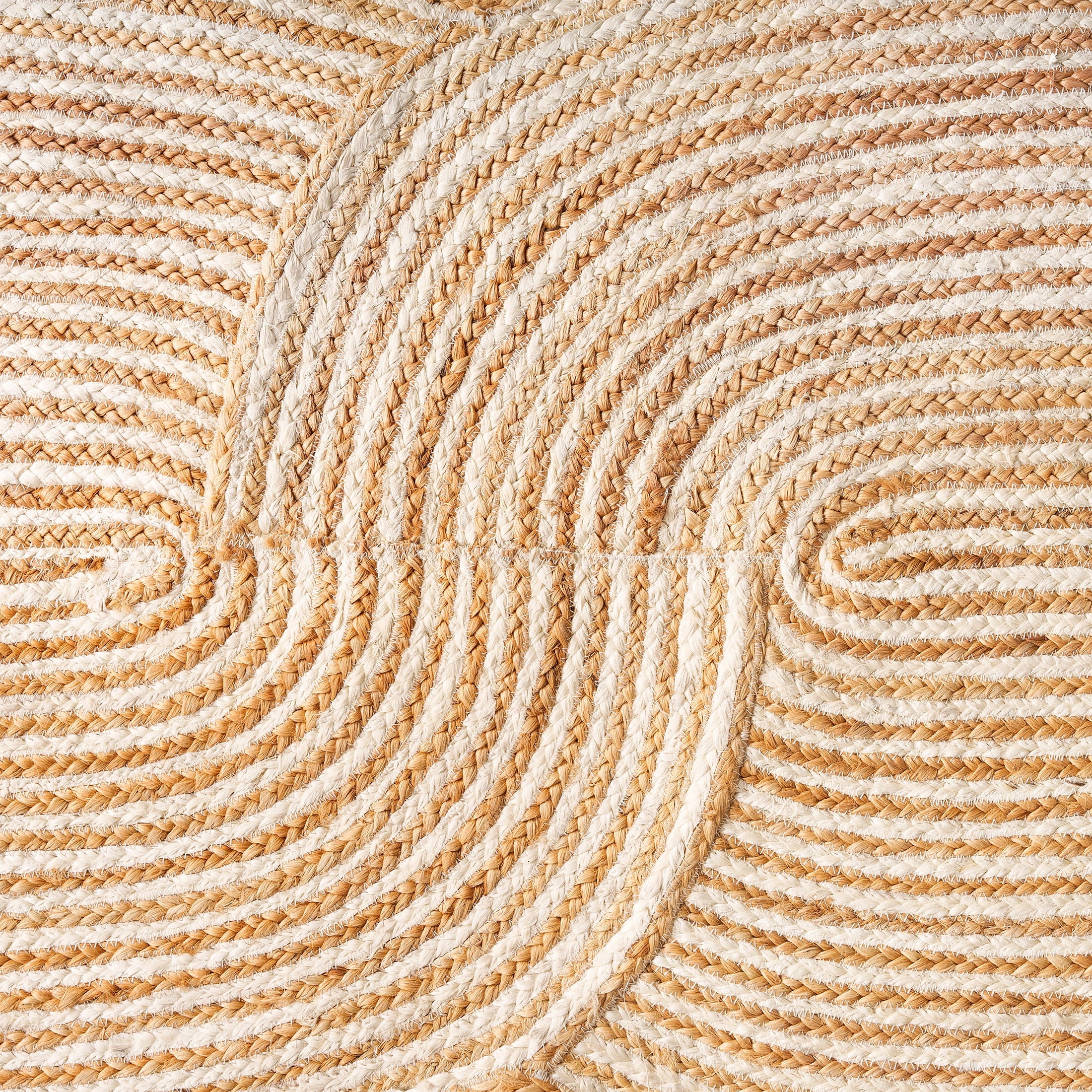 Beautiful Geo Natural Braided Jute Indoor Scatter Rug by Drew Barrymore, 27 x 45 Inch